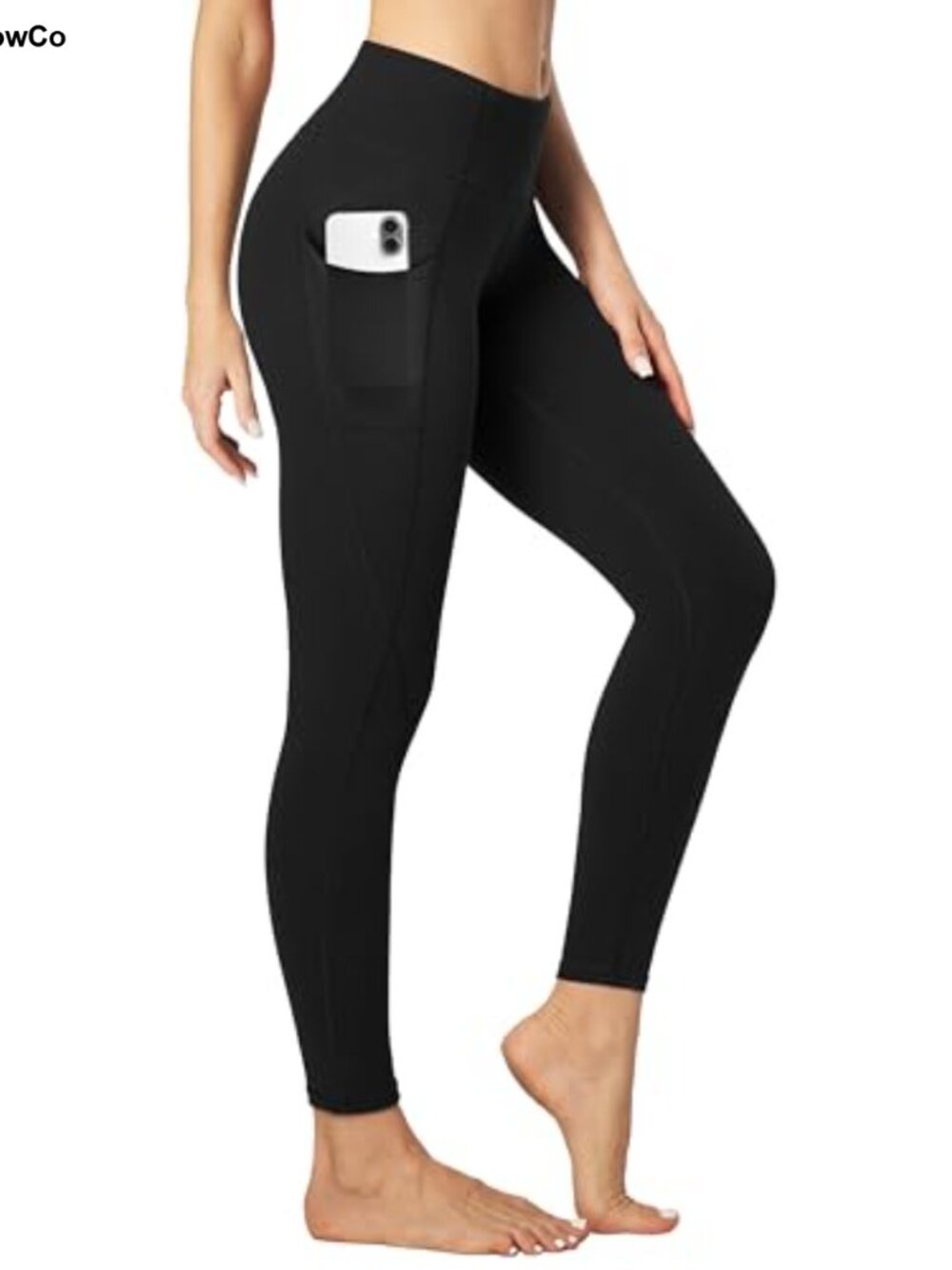 Heathyoga Leggings with Pockets Tummy Control Workout Yoga Pants